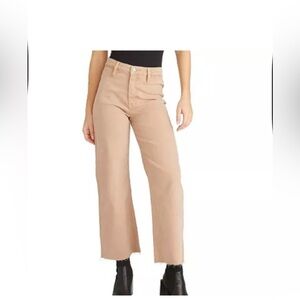 NWT Vigoss Alanis wide leg jeans in Tan 20W